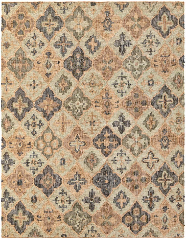 Detail image of 7' 10 x 10' Hand Woven Kala Handwoven Jute Rug