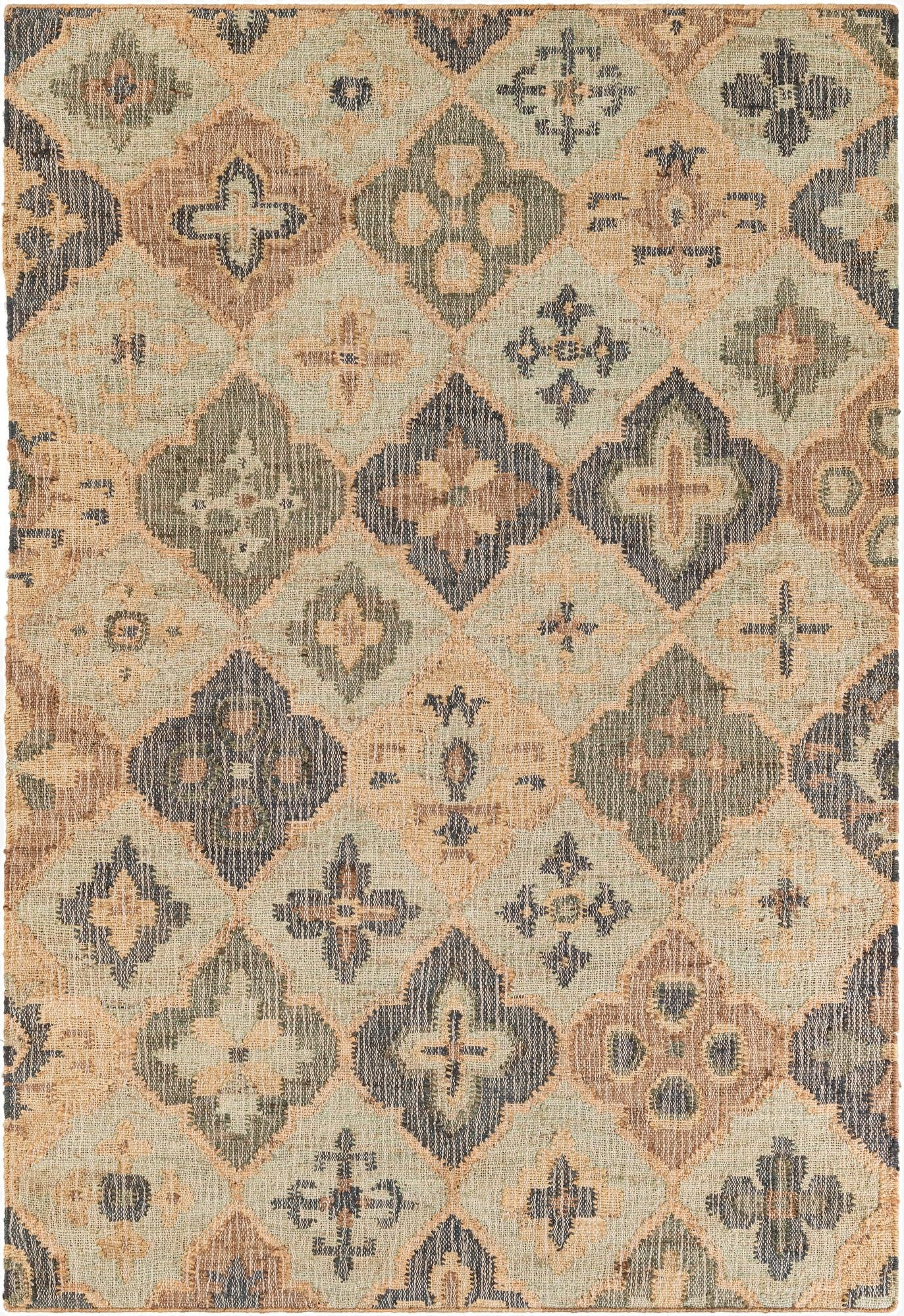 5' 1 x 8'  Hand Woven Kala Handwoven Jute Rug