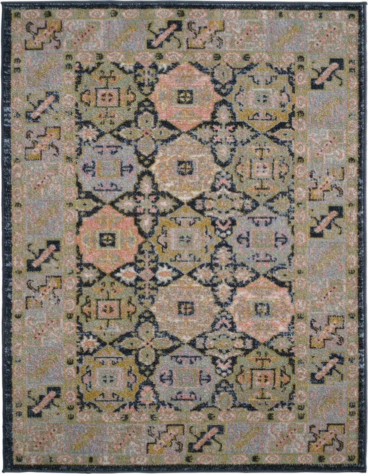 Detail image of 3' 3 x 5' 3 Kamala Washable Rug