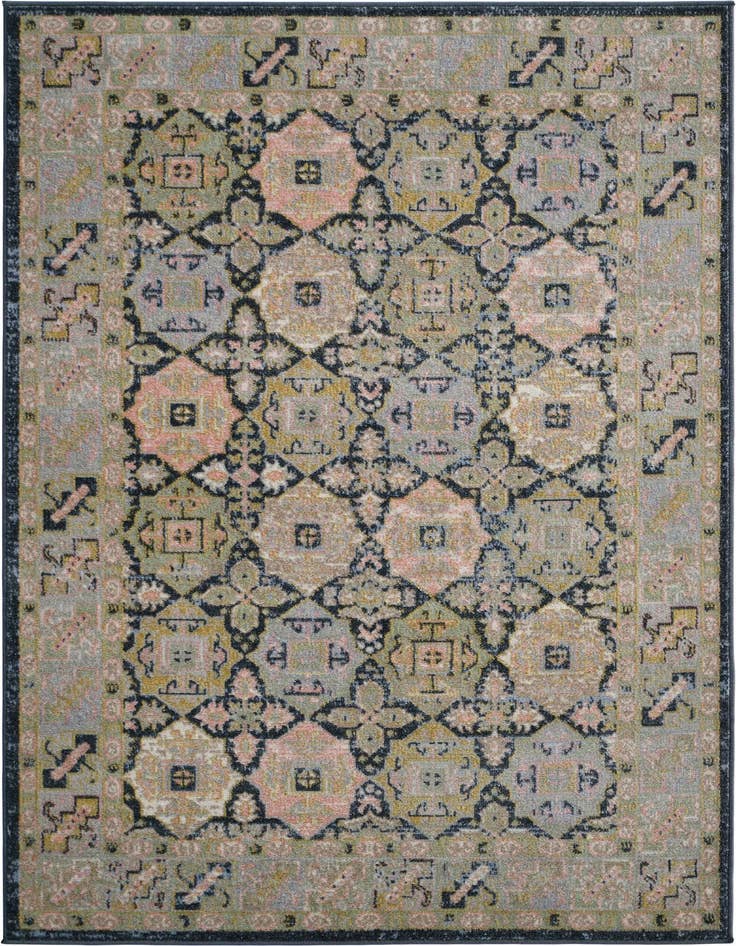 Detail image of 4' x 6' Kamala Washable Rug