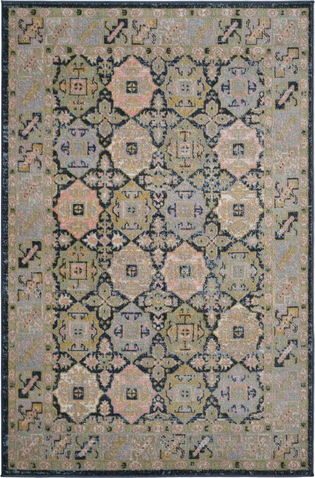 Detail image of 4' x 6' Kamala Washable Rug
