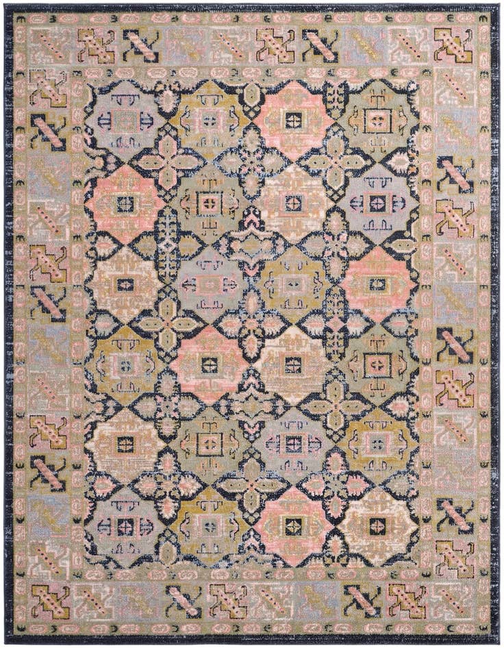 Detail image of 6' x 9' Kamala Washable Rug