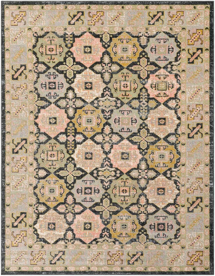 Detail image of 7' x 10' Kamala Washable Rug