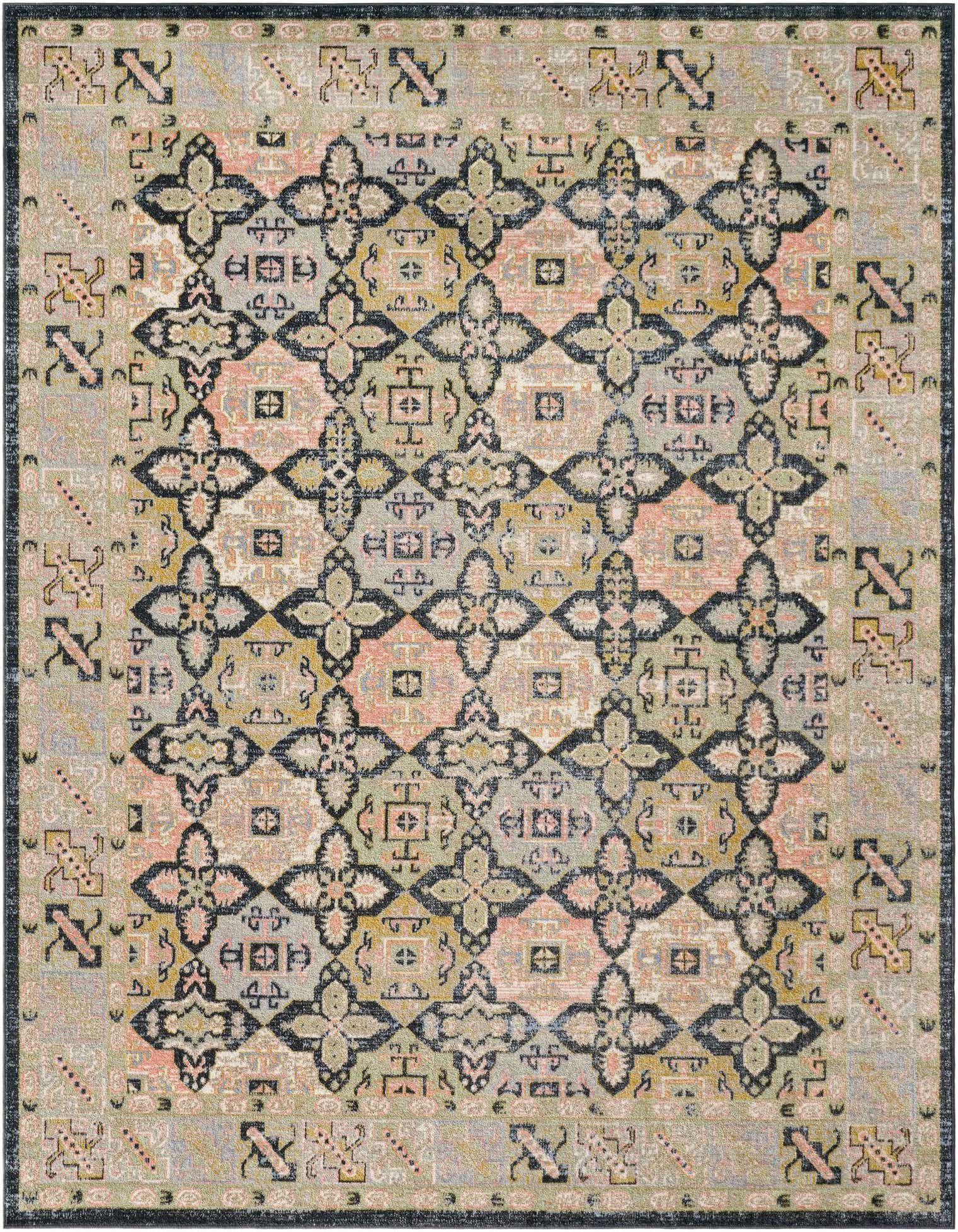 Primary image 7' 10 x 10' Kamala Washable Rug