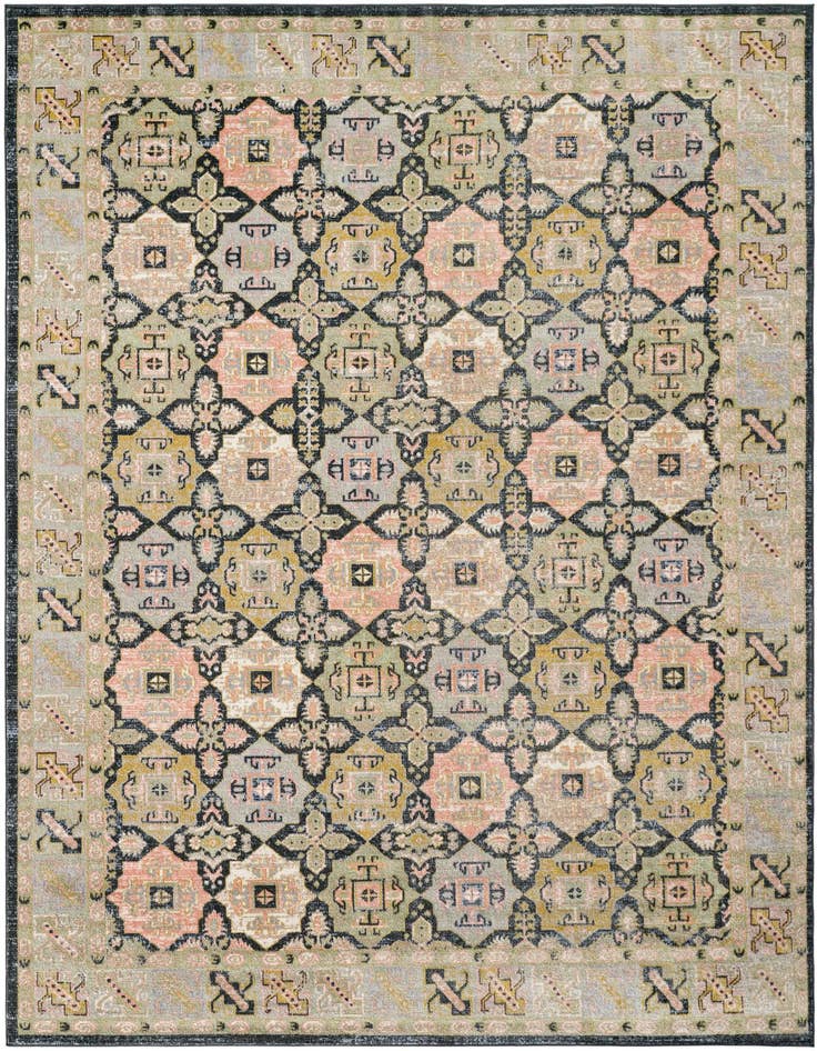 Detail image of 9' x 12' Kamala Washable Rug