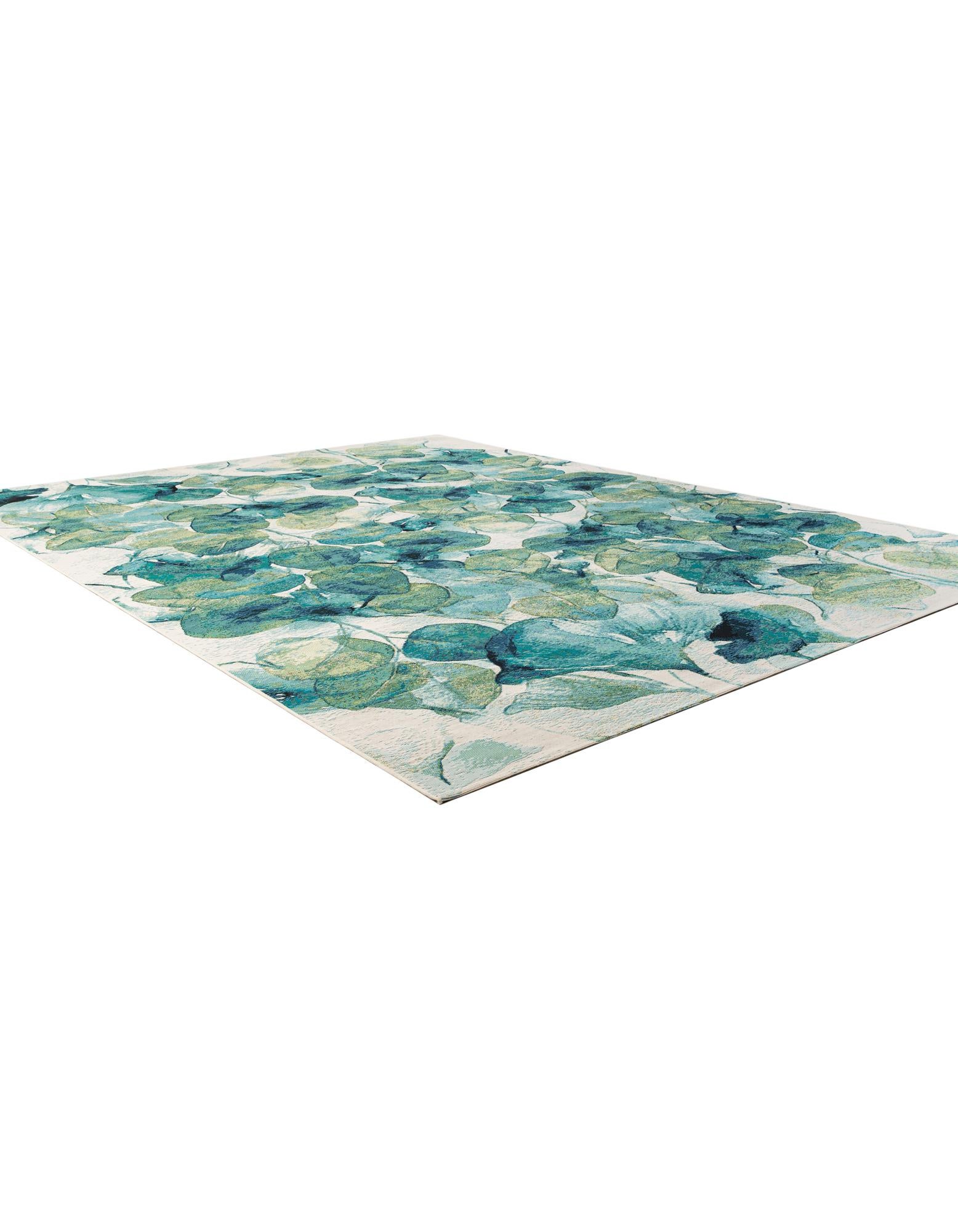 10' x 13' Easy-Clean Botanical Indoor / Outdoor Rug