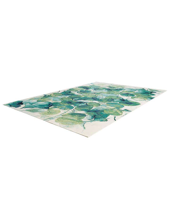 7' 10 x 11' Easy-Clean Botanical Indoor / Outdoor Rug