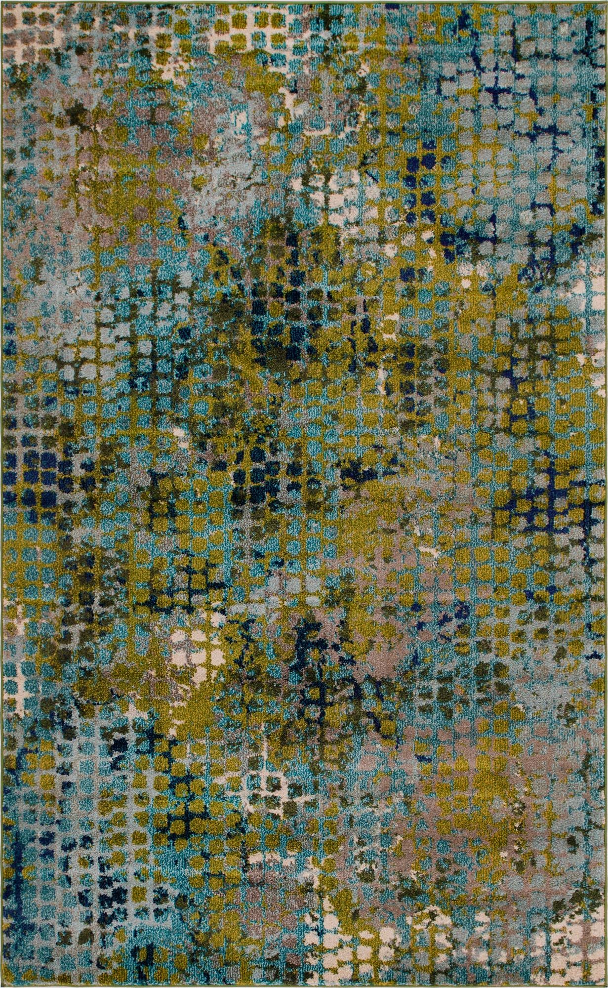 Rug Blue and Green Swatch link