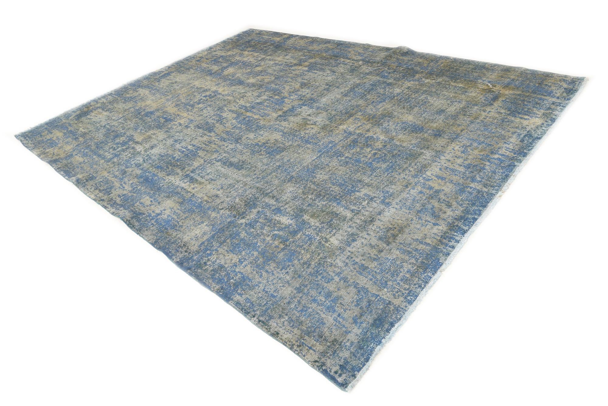 9' 7 x 12' 5 Hand Knotted Ultra Vintage Persian Wool Rug