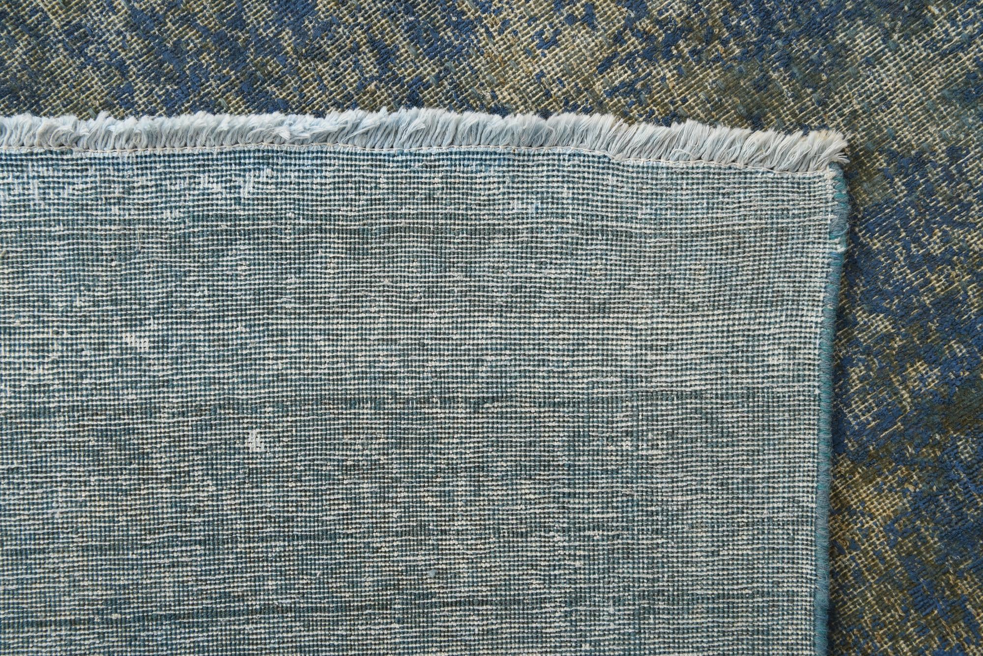 9' 7 x 12' 5 Hand Knotted Ultra Vintage Persian Wool Rug