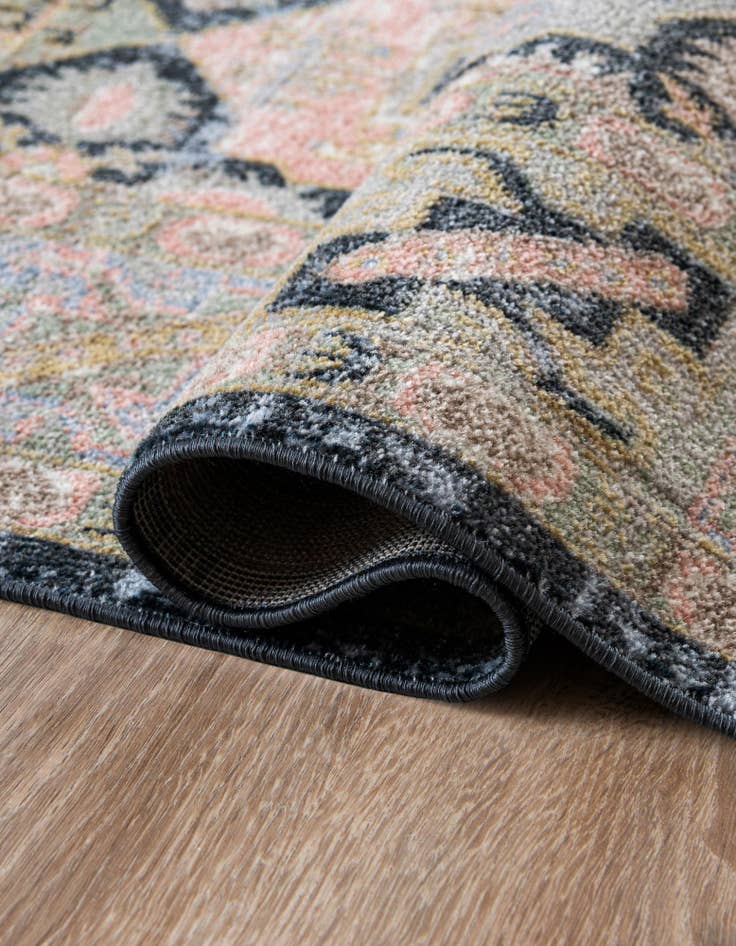 Detail image of 3' 3 x 3' 3 Kamala Washable Round Rug