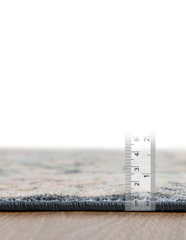 Detail image of 3' 3 x 3' 3 Kamala Washable Round Rug