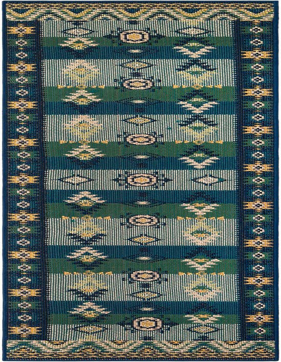 Detail image of 2' 7 x 10' Easy-Clean Baja Indoor / Outdoor Runner Rug