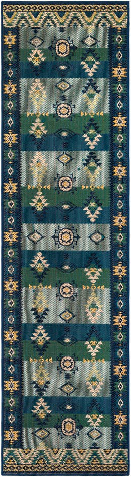Detail image of 2' 7 x 10' Easy-Clean Baja Indoor / Outdoor Runner Rug