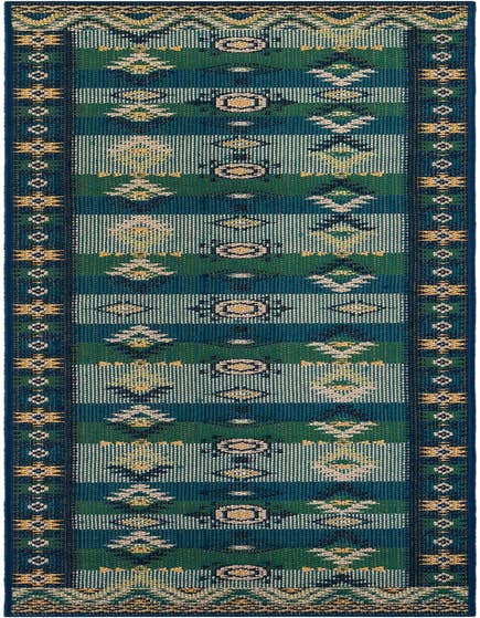 Detail image of 2' 7 x 12' Easy-Clean Baja Indoor / Outdoor Runner Rug
