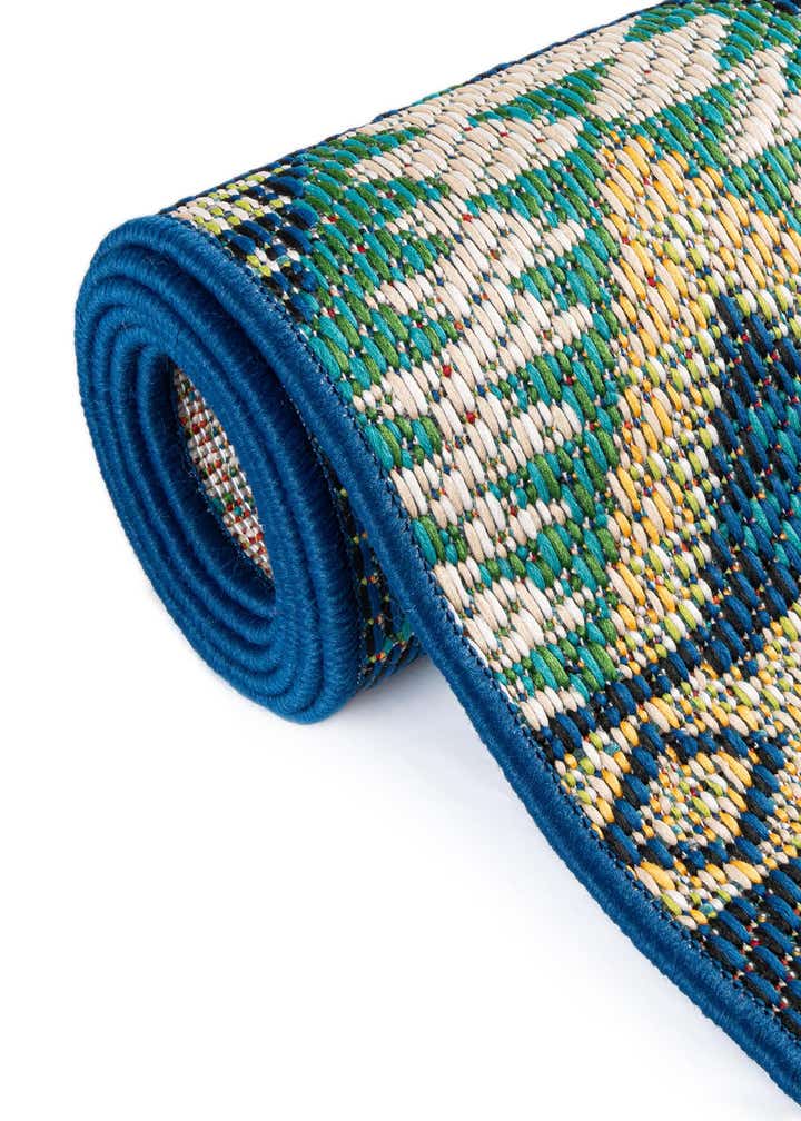 2' 7 x 12' Easy-Clean Baja Indoor / Outdoor Runner Rug