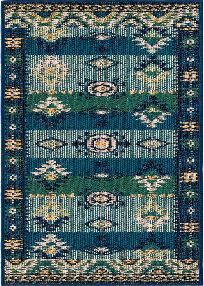 2' x 6' Easy-Clean Baja Indoor / Outdoor Runner Rug