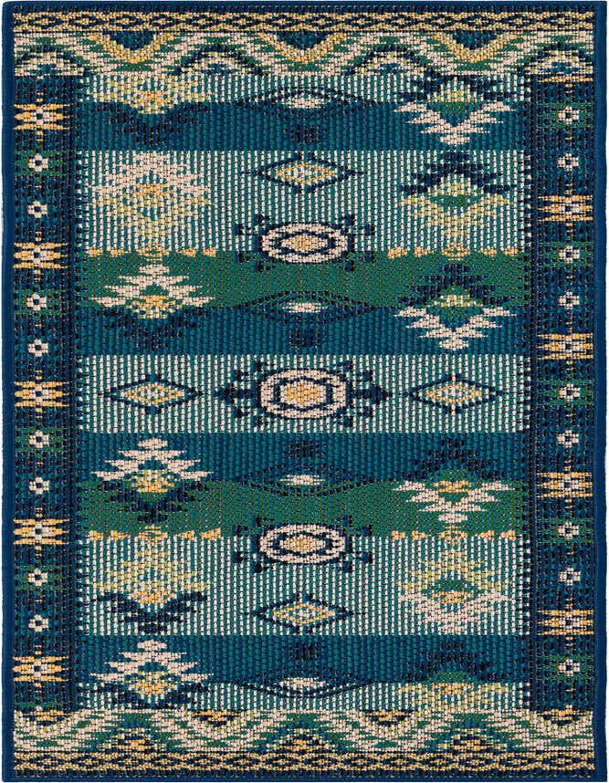 2' x 6' Easy-Clean Baja Indoor / Outdoor Runner Rug