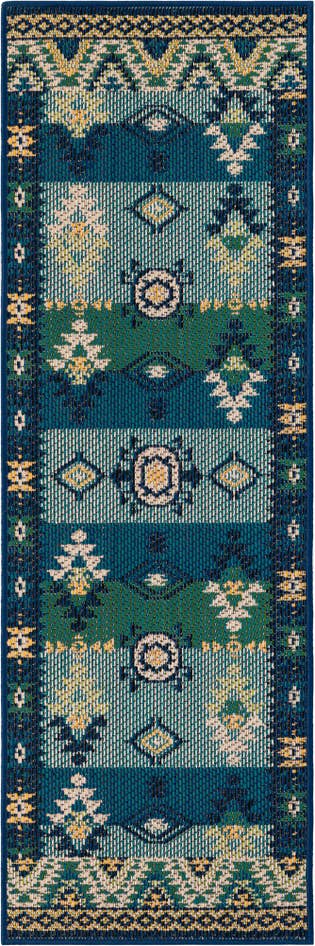 Detail image of 2' x 6' Easy-Clean Baja Indoor / Outdoor Runner Rug