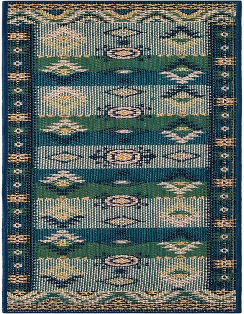 2' x 8' Easy-Clean Baja Indoor / Outdoor Runner Rug