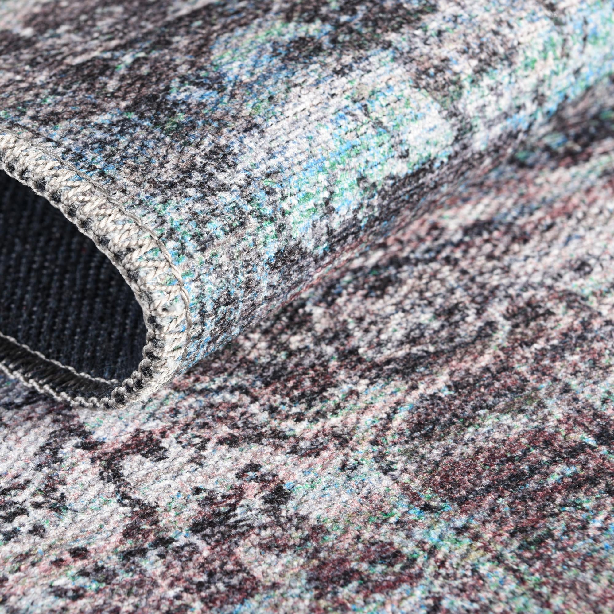 2' x 6' Washable Francesca Runner Rug