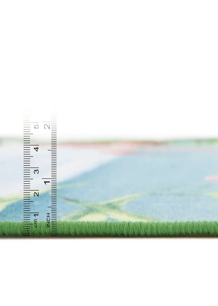 2' x 6' 1 Easy-Clean Jill Zarin Caribbean Indoor / Outdoor Runner Rug