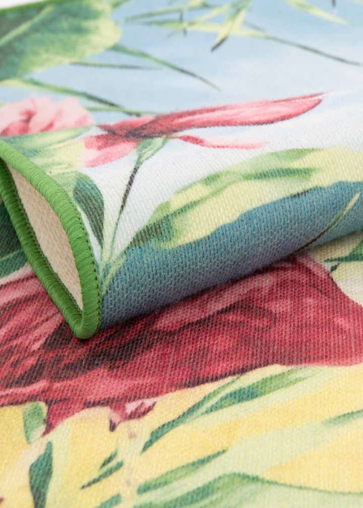 2' x 6' 1 Easy-Clean Jill Zarin Caribbean Indoor / Outdoor Runner Rug
