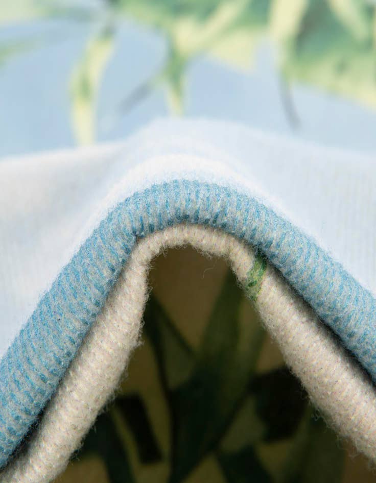 Detail image of 2' x 6' 1 Easy-Clean Jill Zarin Caribbean Indoor / Outdoor Runner Rug