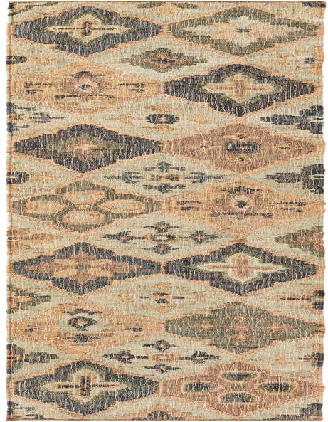 Detail image of 2' 7 x 12' Hand Woven Kala Handwoven Jute Runner Rug