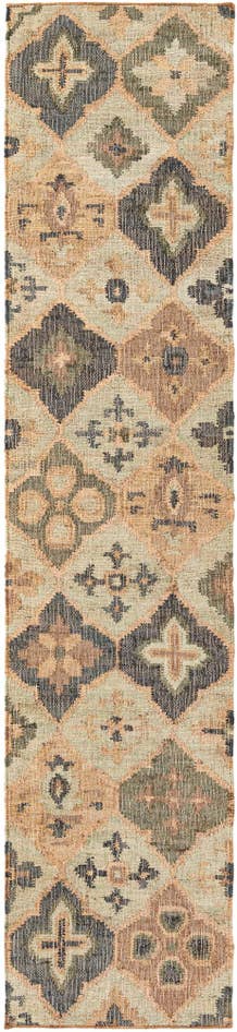 Detail image of 2' 7 x 12' Hand Woven Kala Handwoven Jute Runner Rug