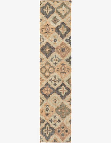 2' 7 x 12' Hand Woven Kala Handwoven Jute Runner Rug