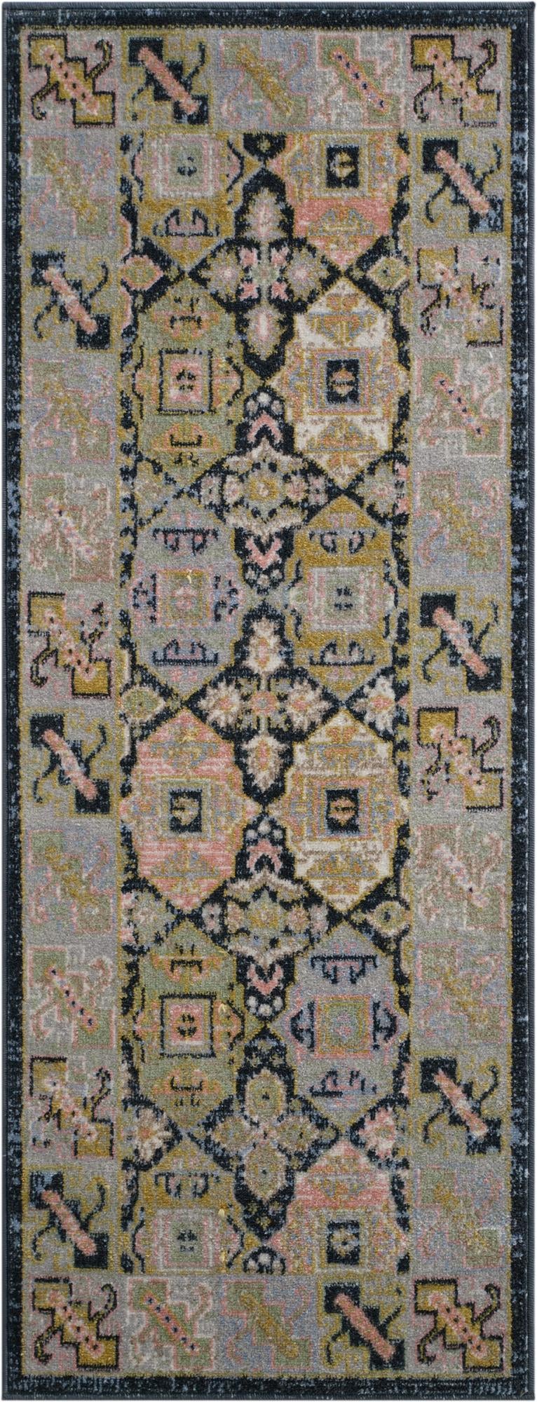 2' x 5' Kamala Washable Runner Rug