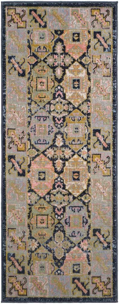 2' x 5' Kamala Washable Runner Rug