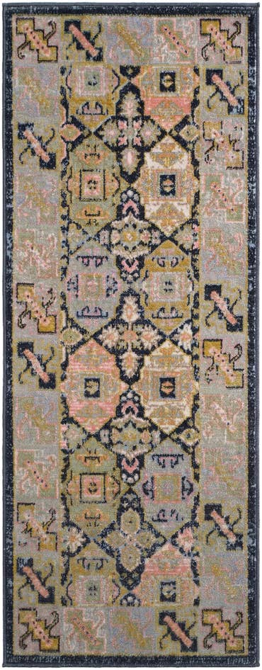 Detail image of 2' x 5' Kamala Washable Runner Rug