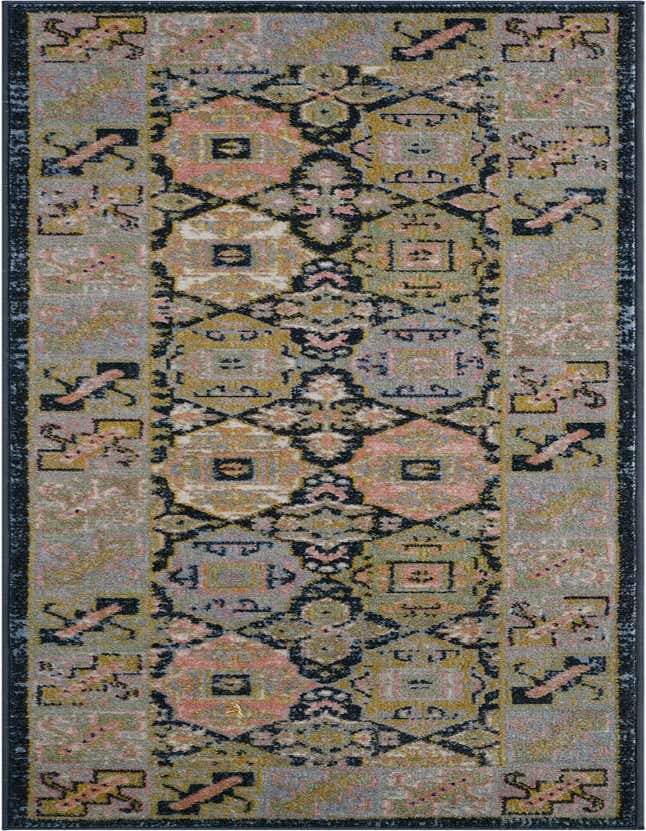 2' x 6' Kamala Washable Runner Rug