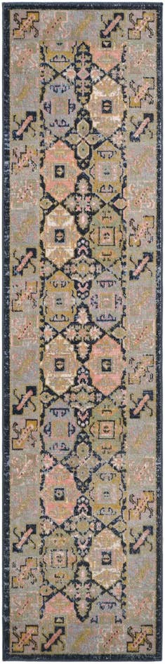 Detail image of 2' x 8' Kamala Washable Runner Rug