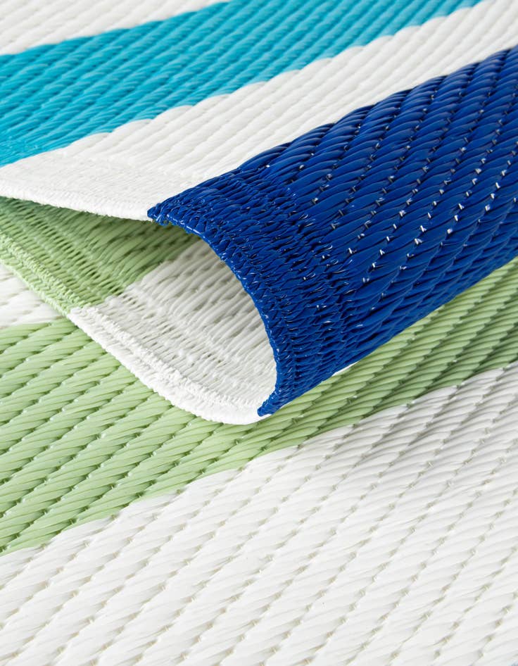 Detail image of 2' x 6'  Washable Vista Breeze Indoor / Outdoor Runner Rug