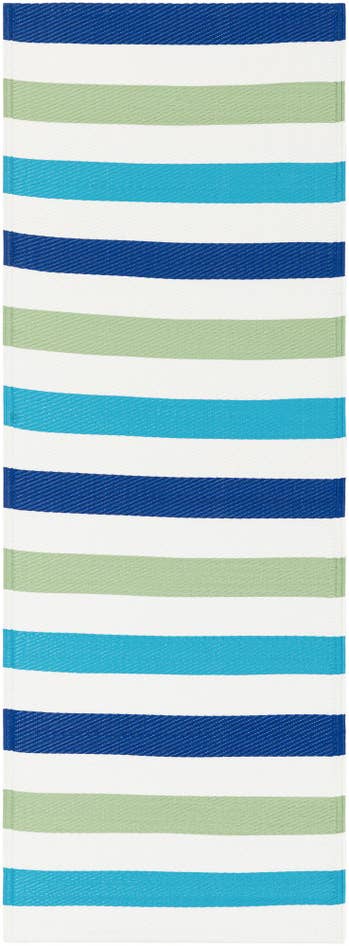 Detail image of 2' x 6' Easy-Clean Vista Breeze Indoor / Outdoor Runner Rug