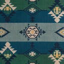 Rug Blue and Green Swatch link