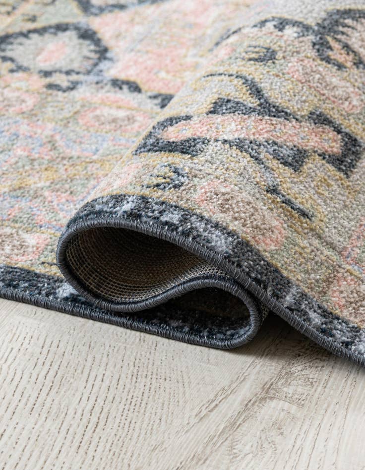 Detail image of 7' 10 x 7' 10 Kamala Washable Square Rug