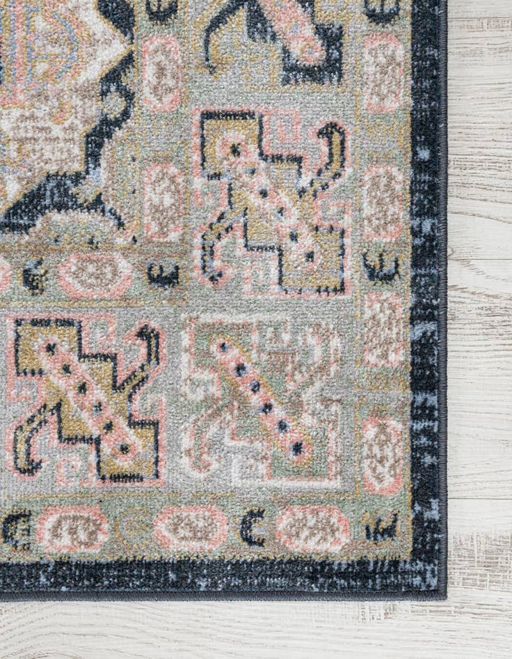 Detail image of 7' 10 x 7' 10 Kamala Washable Square Rug