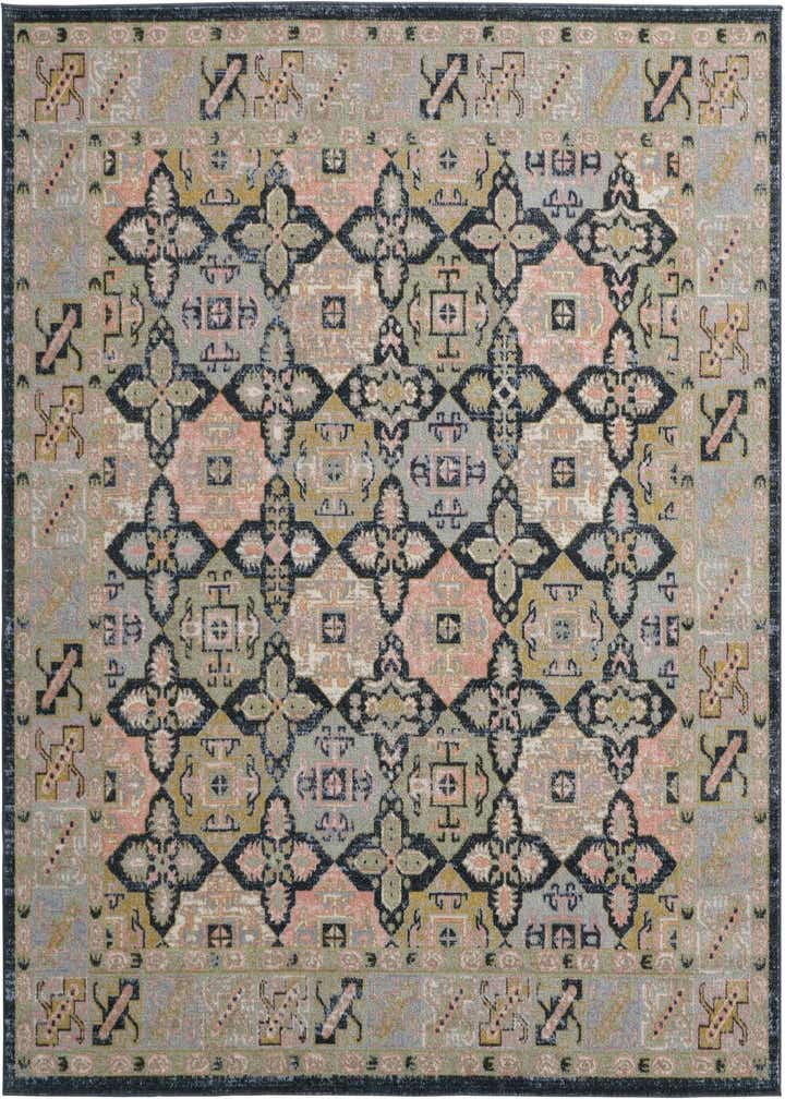7' 10 x 7' 10 Kamala Washable Square Rug