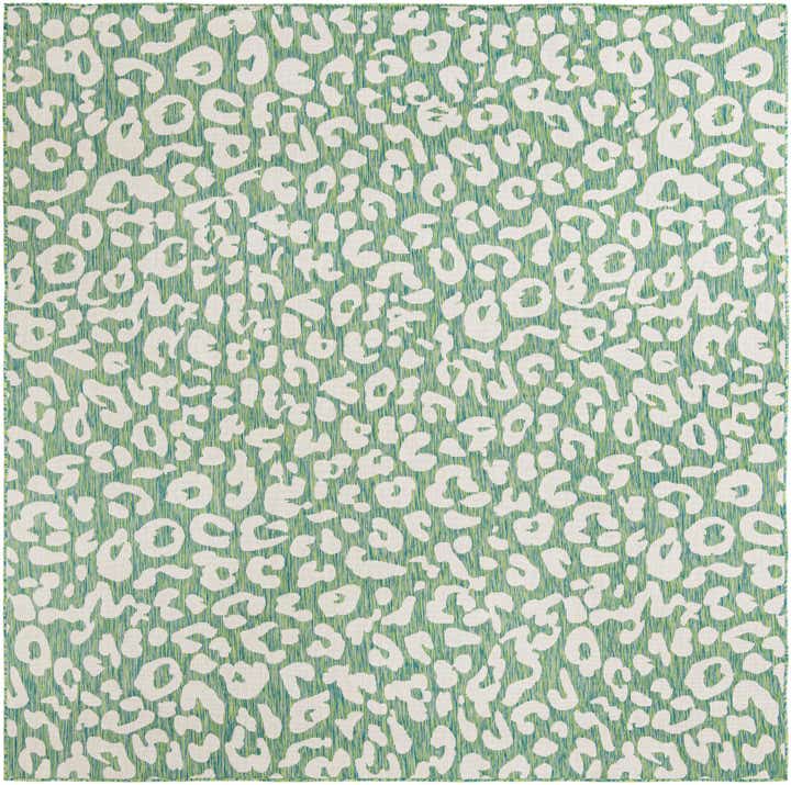 13' x 13' Easy-Clean Safari Indoor / Outdoor Square Rug
