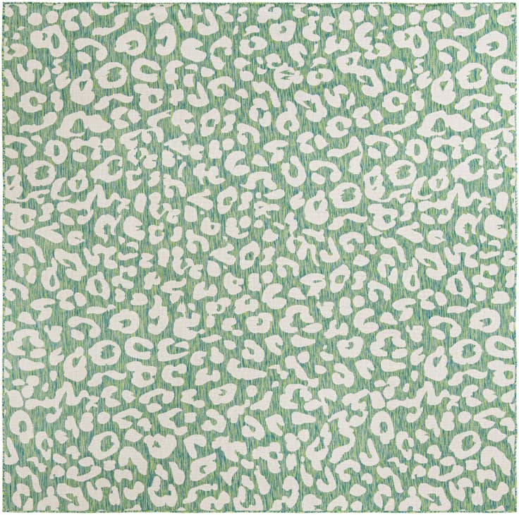Detail image of 13' x 13' Easy-Clean Safari Indoor / Outdoor Square Rug