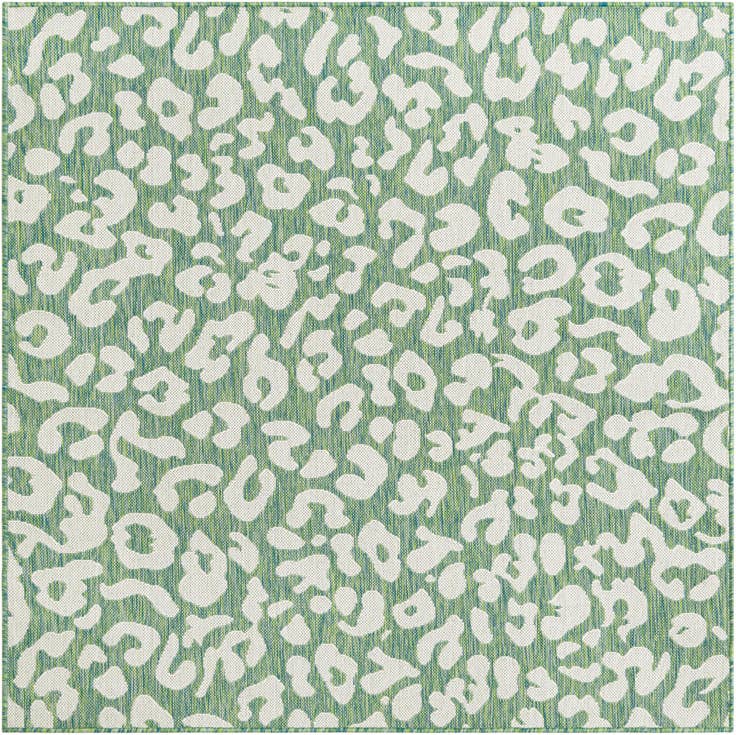 Detail image of 5' 3 x 5' 3 Easy-Clean Safari Indoor / Outdoor Square Rug