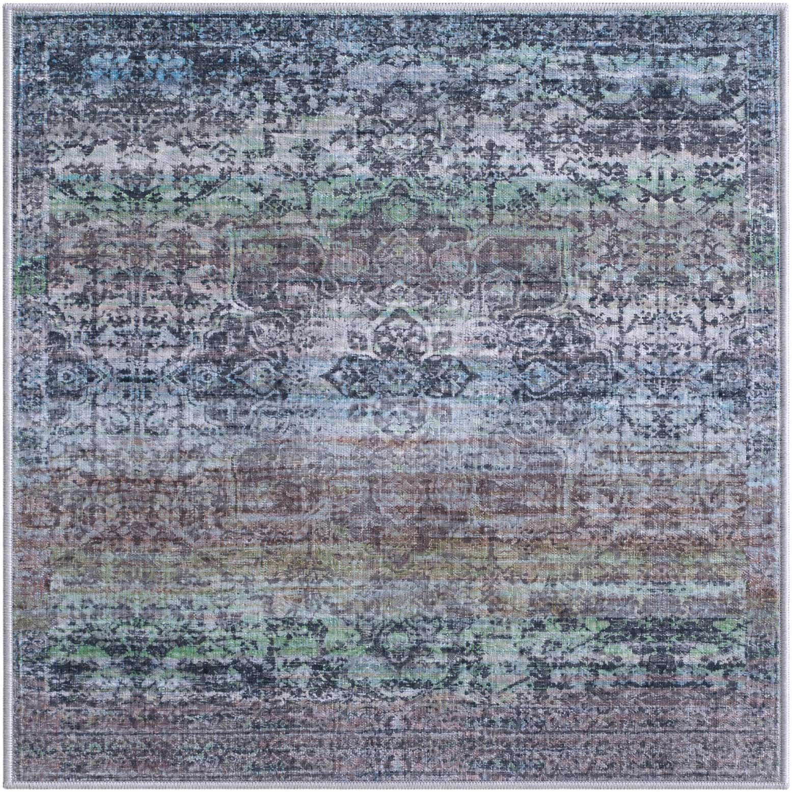 3' 3 x 3' 3 Renaissance Square Rug