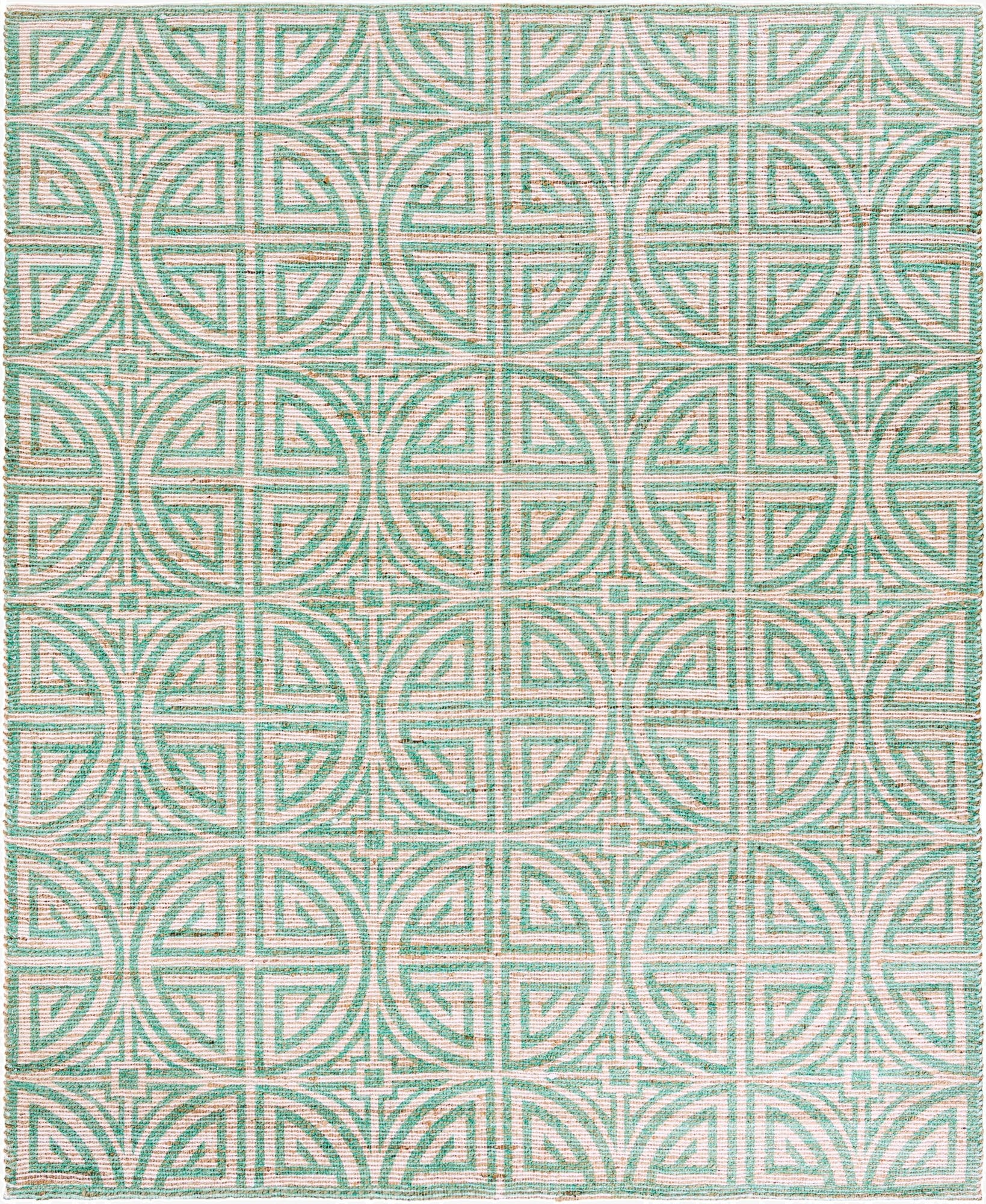 7' 10 x 10'  Hand Woven Chenille Jute Rug