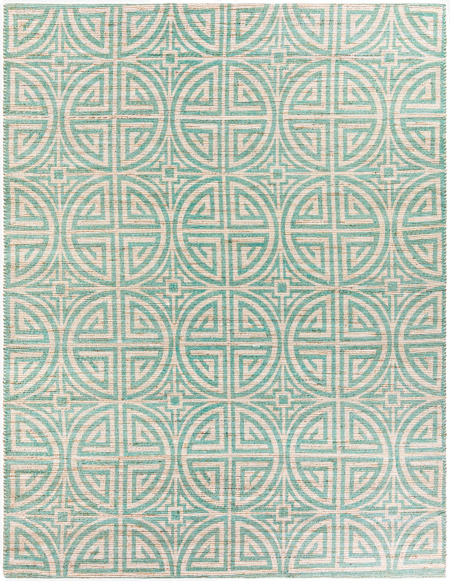 9' x 12'  Hand Woven Chenille Jute Rug