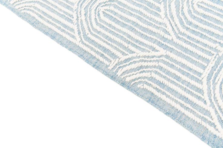 Detail image of 4' 1 x 6' 2 Hand Knotted Jill Zarin Dorset Rug