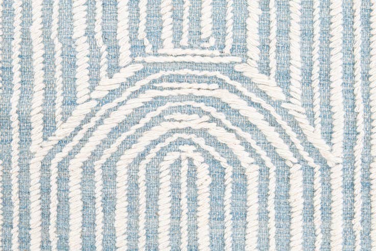 Detail image of 4' 1 x 6' 2 Hand Knotted Jill Zarin Dorset Rug